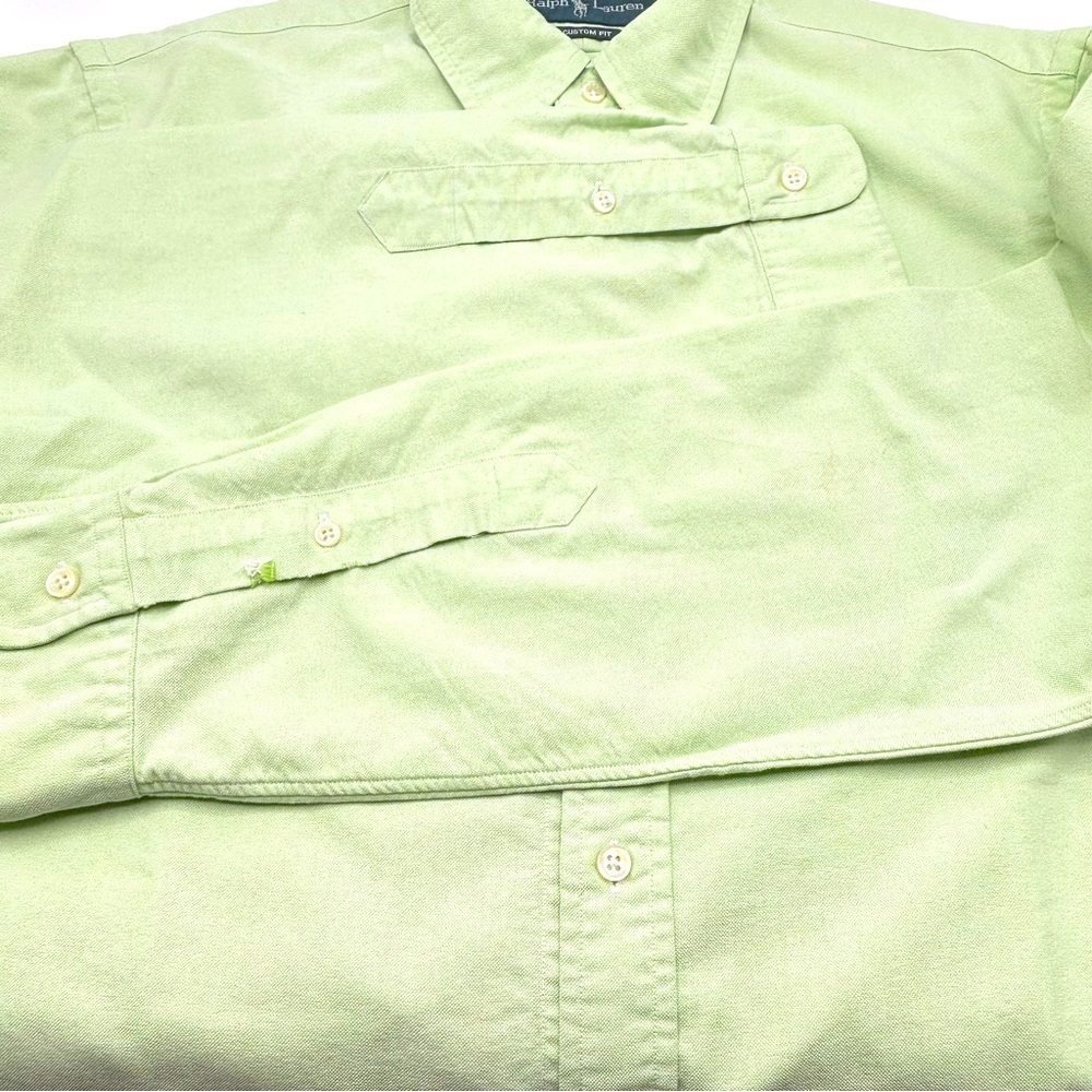 Ralph Lauren Custom fit long sleeve Oxford button down Large - Picture 11 of 12